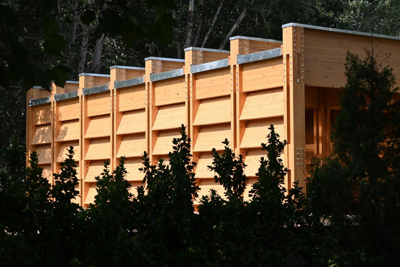 BIM建筑|廊坊北凤道垃圾中转站设计 / 园里建筑工作室