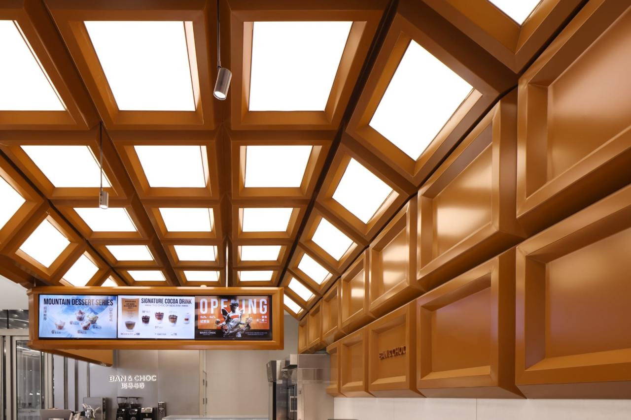 BIM建筑|斑马与巧BAN&CHOC上海凯德龙之梦全国首店 / WBS里外工作室