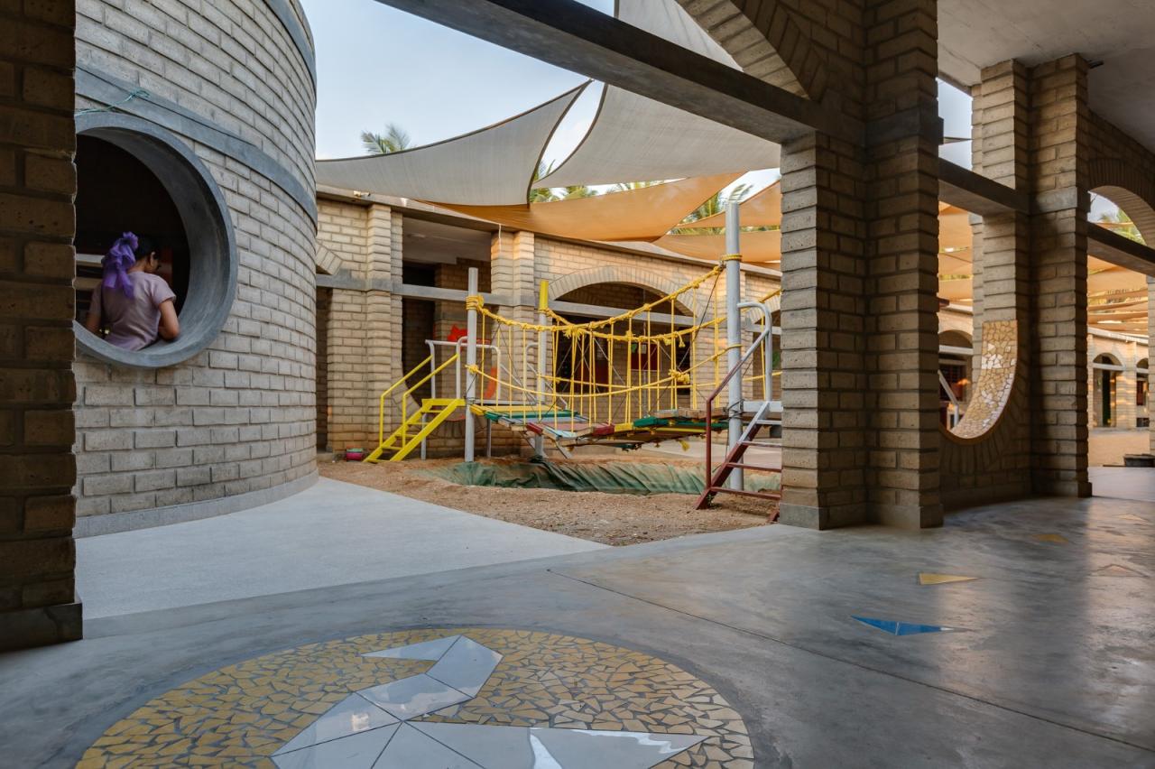 BIM建筑|Sai Kirupa 特殊学校 / Biome Environmental Solutions