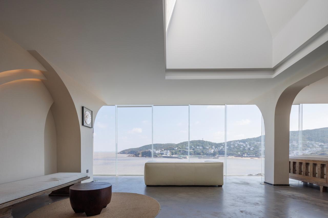 BIM建筑|嵊泗夕会悬崖酒店 / 亦风建筑