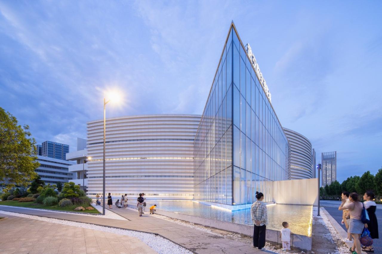 BIM建筑|武汉东西湖文化中心 / 中国院大器工作室