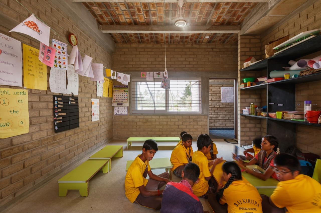 BIM建筑|Sai Kirupa 特殊学校 / Biome Environmental Solutions