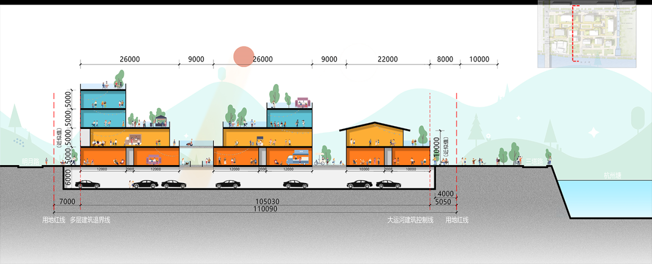 BIM建筑|融汇运河文脉与宋韵风华，共筑嘉兴文商旅融合新地标 / 上海三益