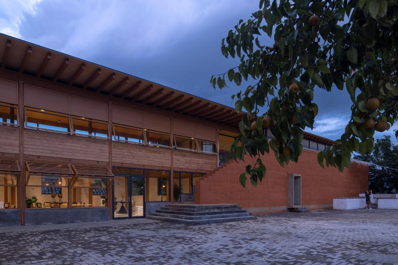 BIM建筑|联合村社区中心 / 合造社