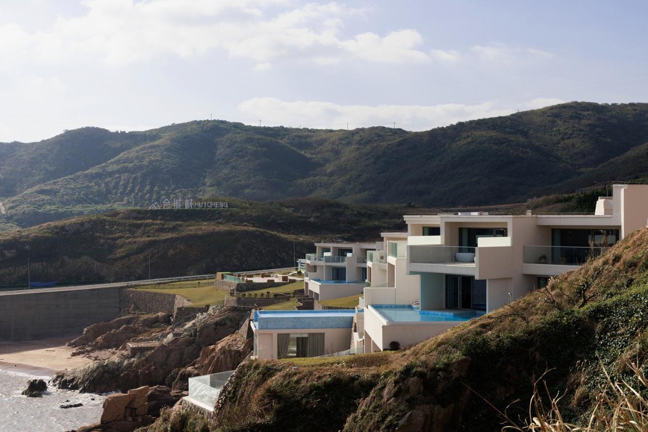 BIM建筑|嵊泗夕会悬崖酒店 / 亦风建筑