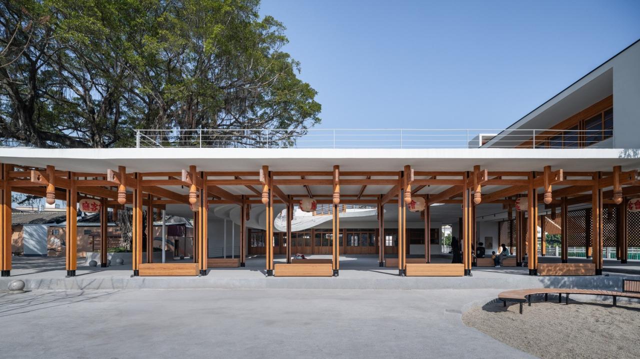 BIM建筑|潮州大吴会客厅 / 无设建筑事务所