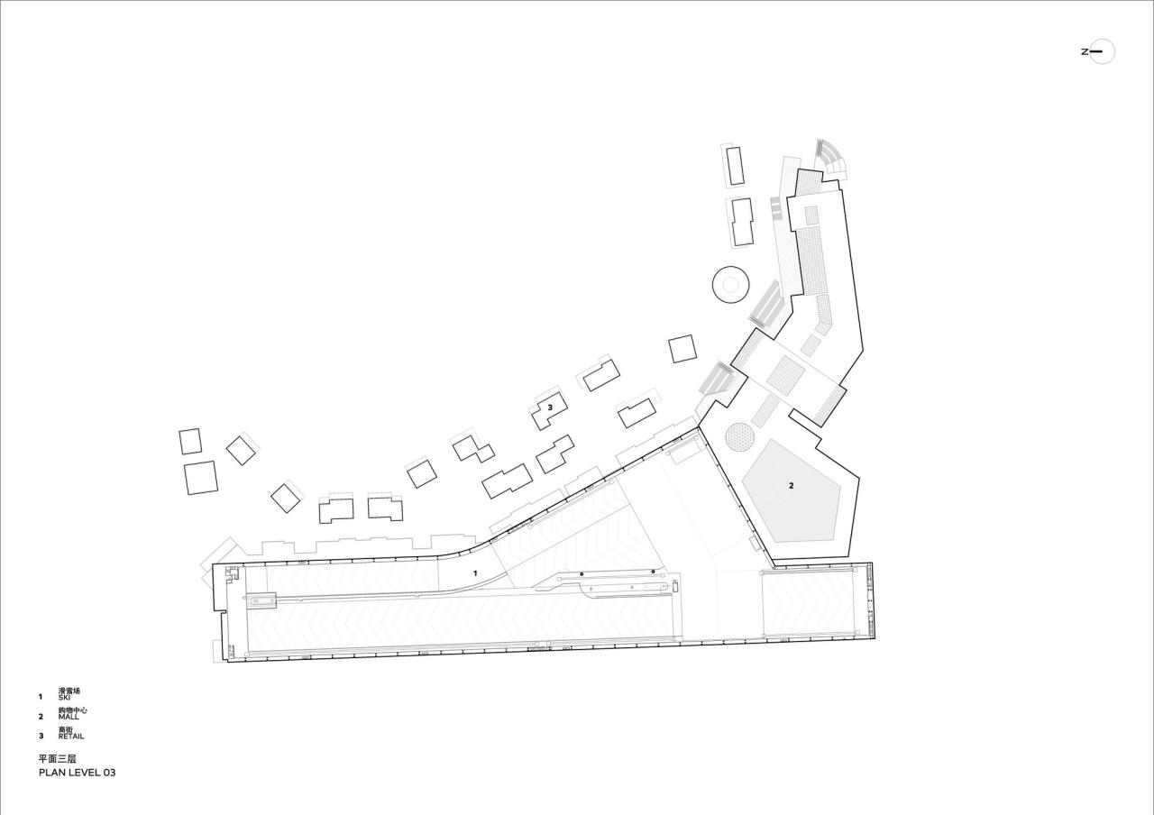 BIM建筑|武汉甘露山国际滑雪场 / CLOU 柯路建筑