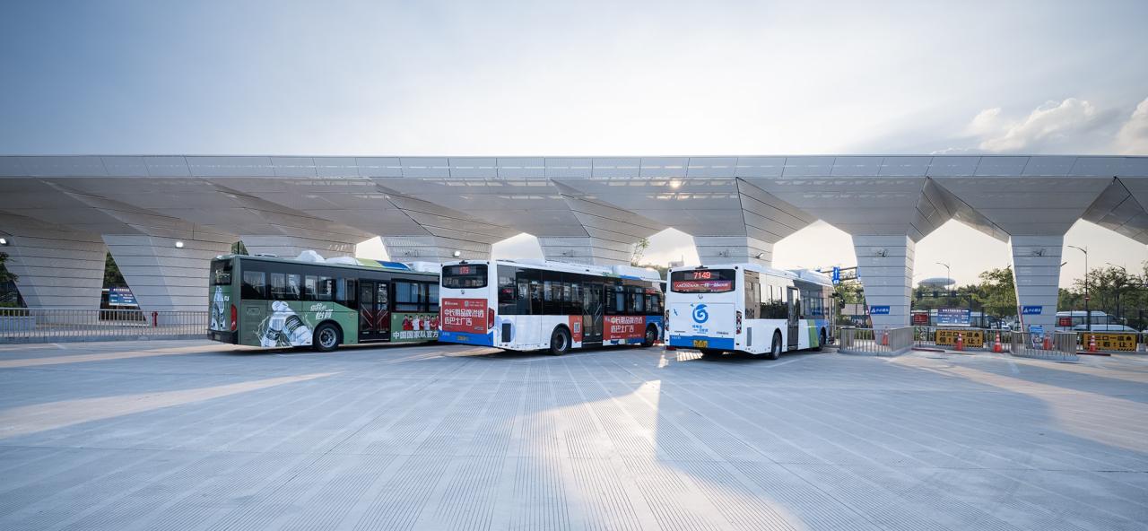 BIM建筑|自然的过客：杭州汽车西站公交枢纽站 / 浙江大学建筑设计研究院