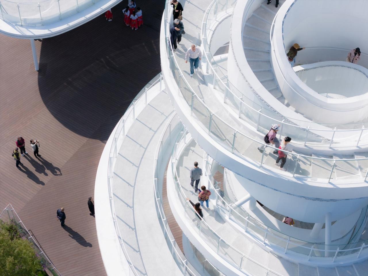 BIM建筑|凫岛 · 鲁家滩湿地公园商业服务中心 / MUDA 慕达建筑