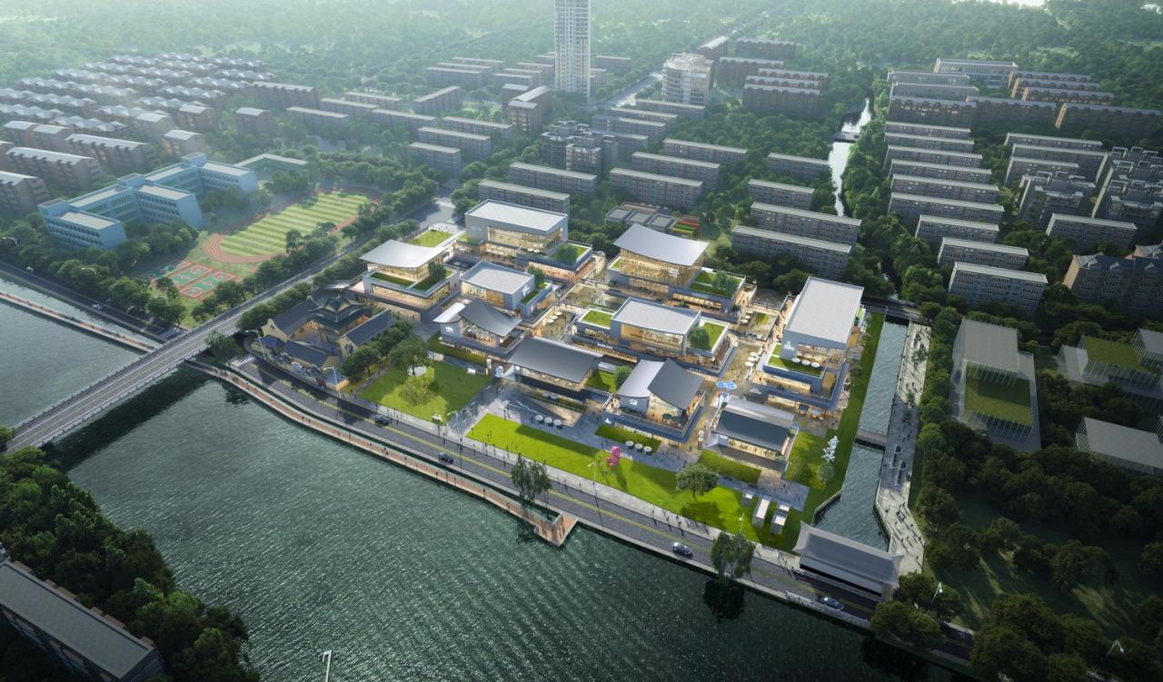 BIM建筑|融汇运河文脉与宋韵风华，共筑嘉兴文商旅融合新地标 / 上海三益