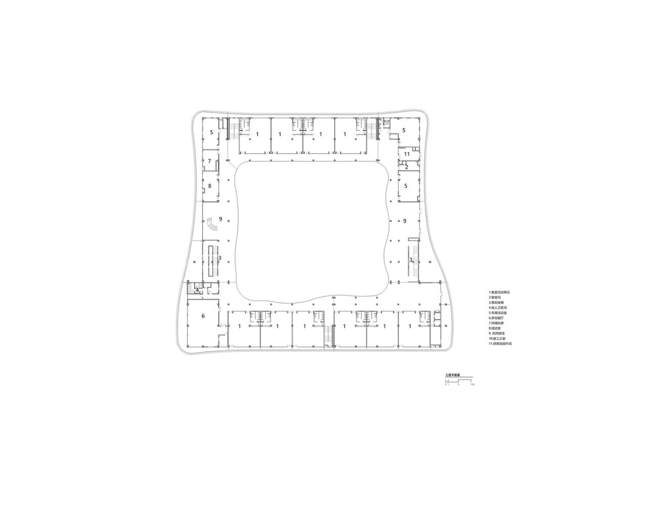 BIM建筑|无锡华星幼儿园 / 元秀万建筑事务所