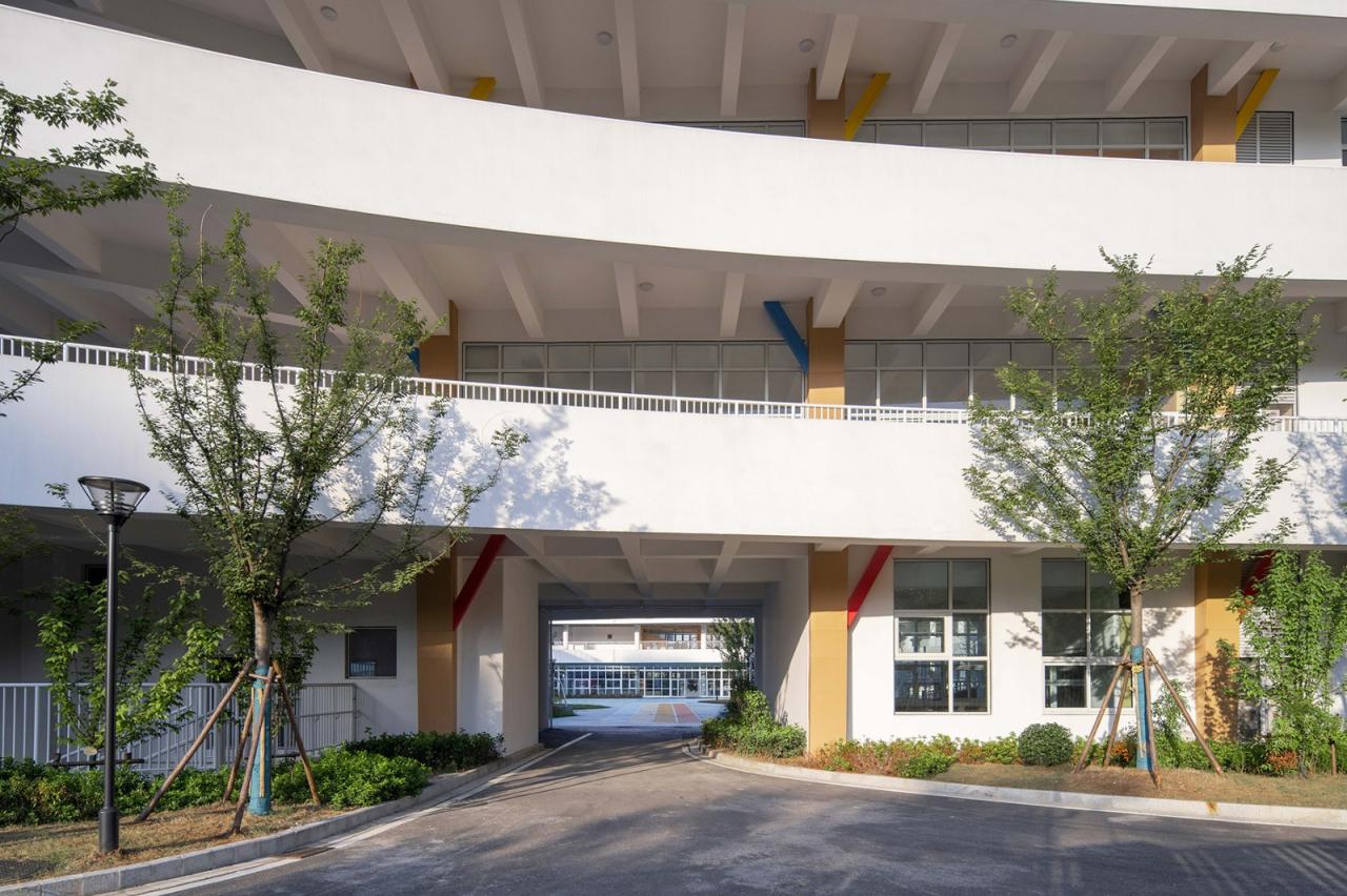 BIM建筑|无锡华星幼儿园 / 元秀万建筑事务所