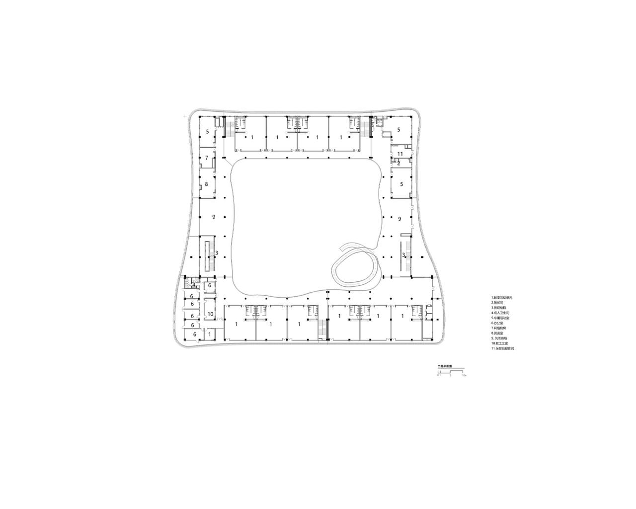 BIM建筑|无锡华星幼儿园 / 元秀万建筑事务所