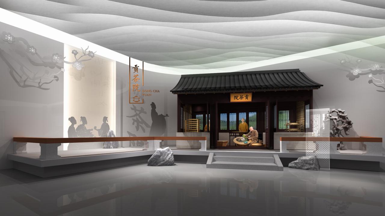 BIM建筑|芽叶的一生：碧螺春茶文化展示馆改造/ 中衡设计