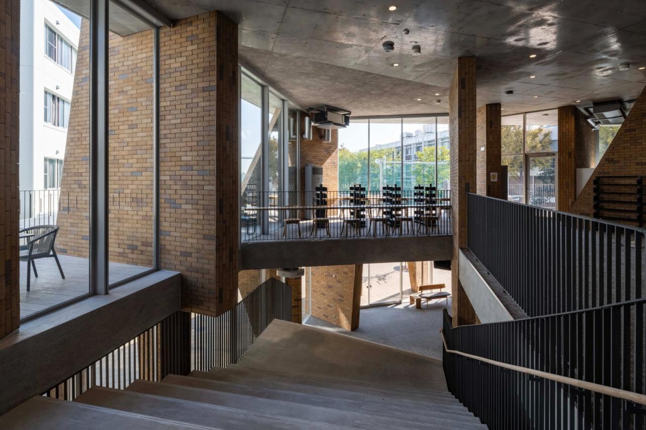 BIM建筑|湘南工科大学附属高中图书馆 / kousou + Fukei Co.