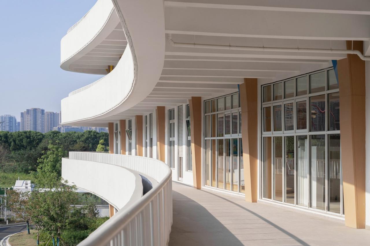 BIM建筑|无锡华星幼儿园 / 元秀万建筑事务所