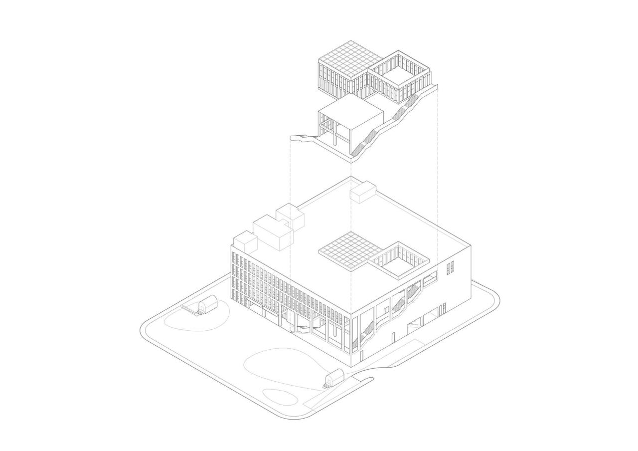 BIM建筑|烟台城市科技职业学院二期 / 超城建筑