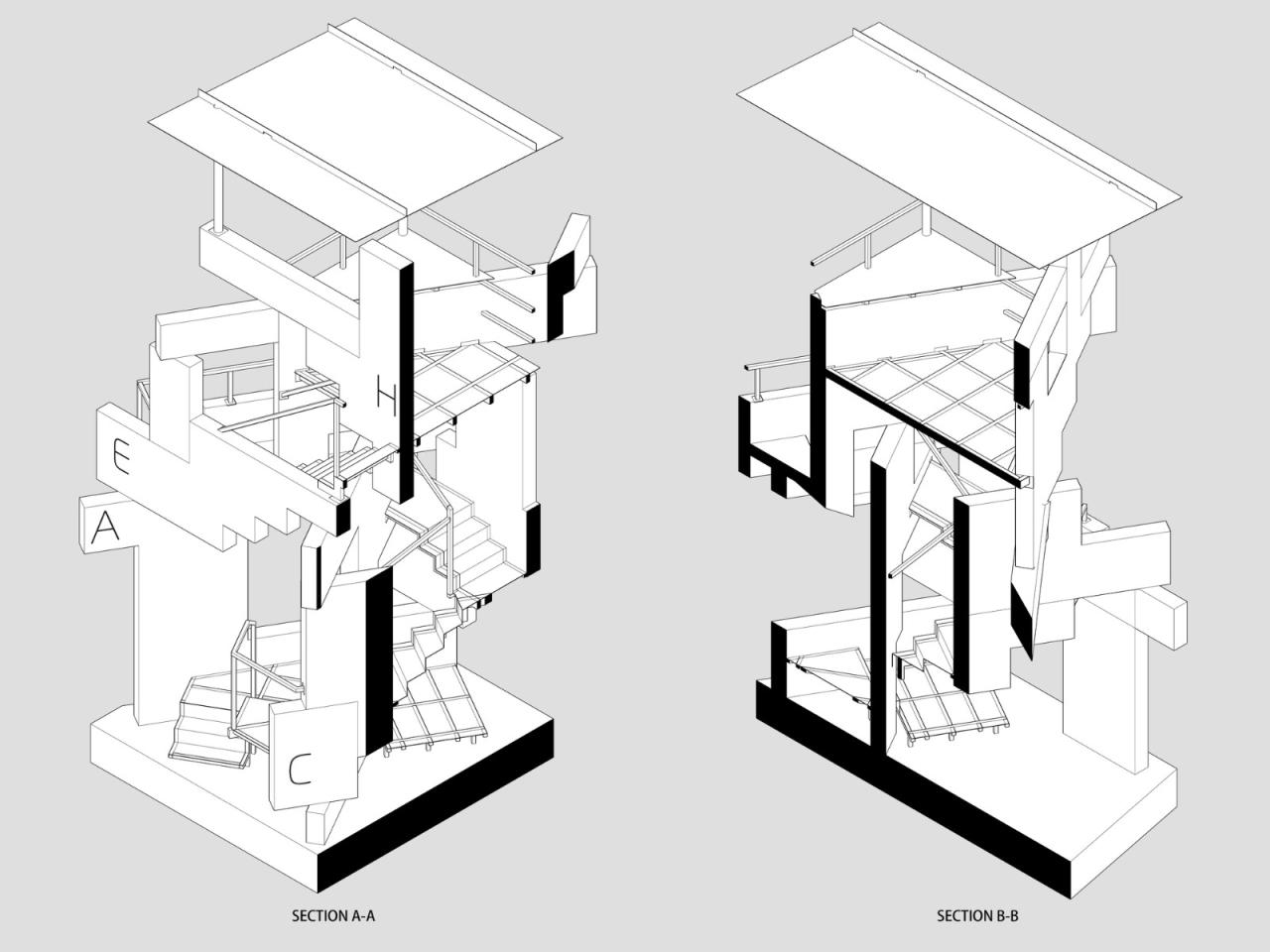BIM建筑|繁茂的遗迹，垂直自然塔 / 合造社
