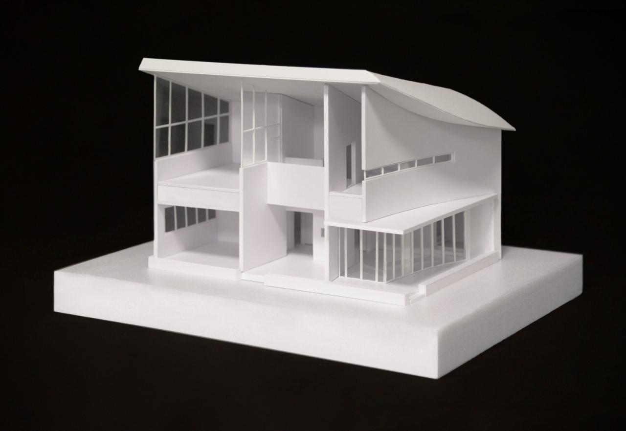 BIM建筑|何家村老年之家 / 由牧建筑