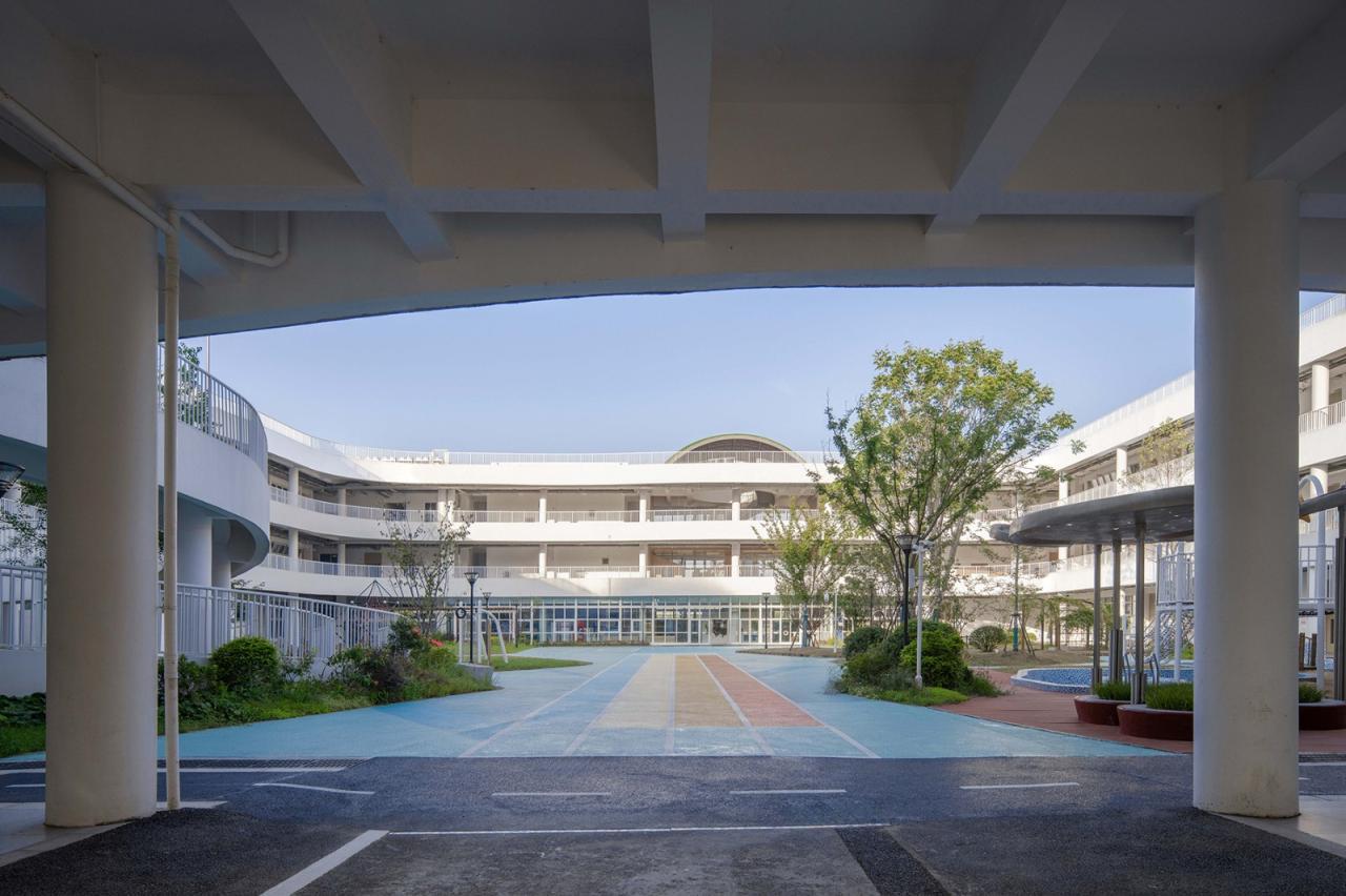 BIM建筑|无锡华星幼儿园 / 元秀万建筑事务所