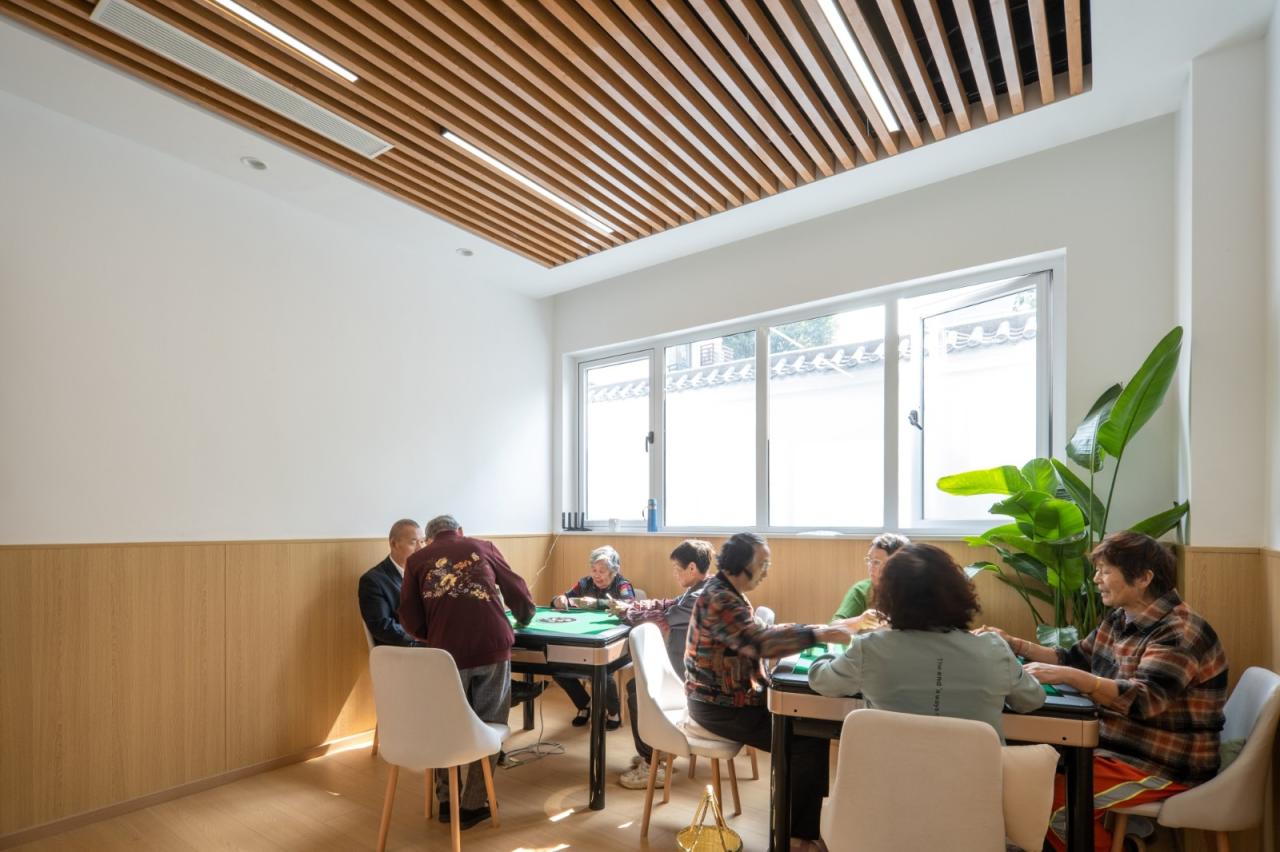 BIM建筑|何家村老年之家 / 由牧建筑