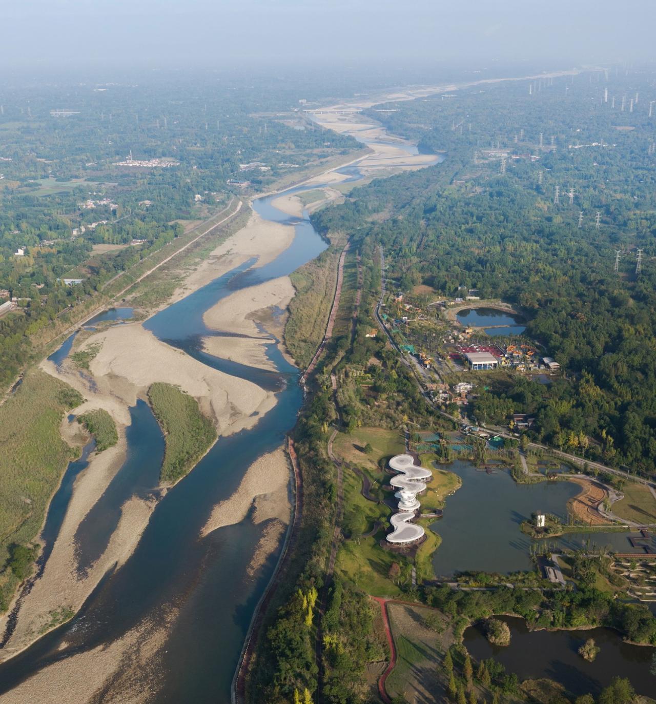 BIM建筑|凫岛 · 鲁家滩湿地公园商业服务中心 / MUDA 慕达建筑