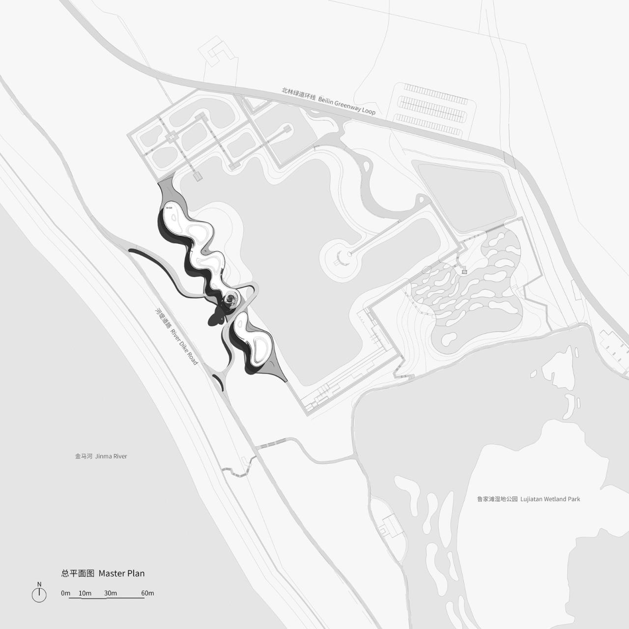 BIM建筑|凫岛 · 鲁家滩湿地公园商业服务中心 / MUDA 慕达建筑