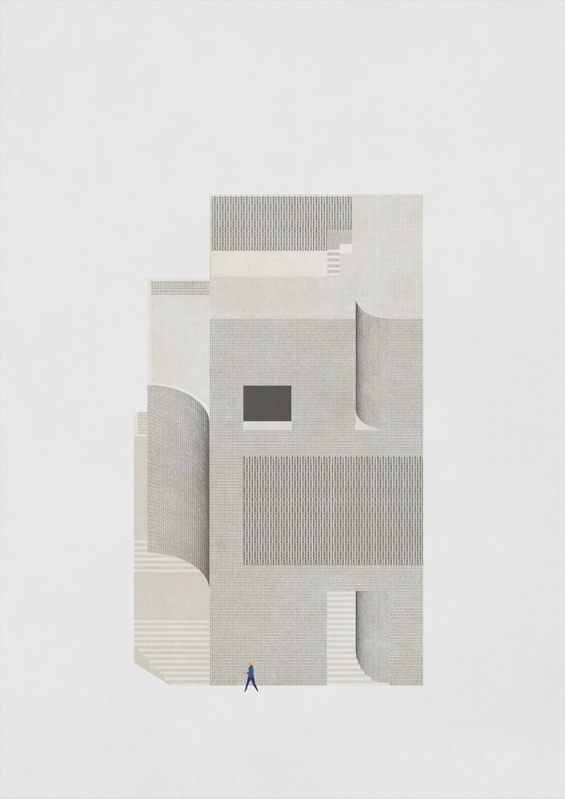 BIM建筑|Montage Hannam 电影工作室及总部 / stpmj