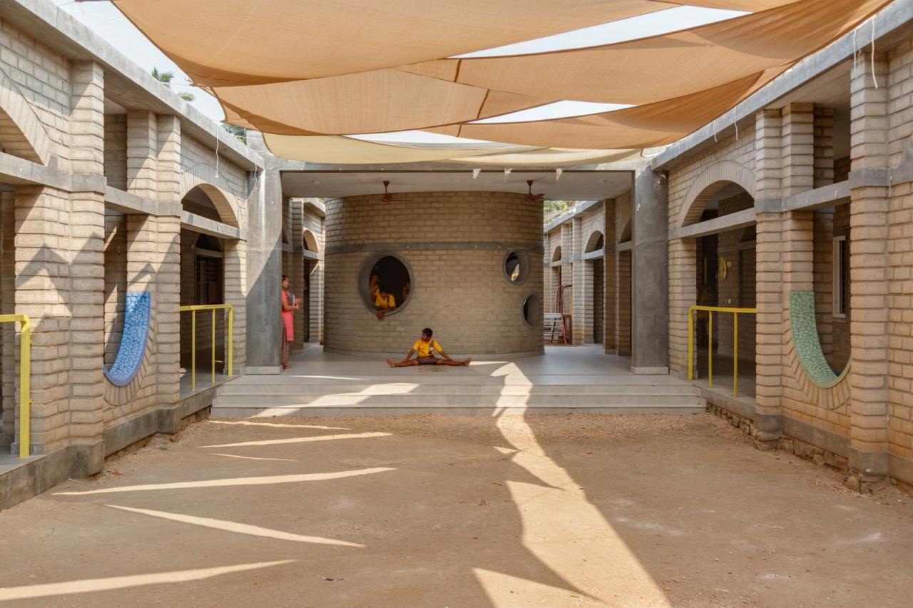 BIM建筑|Sai Kirupa 特殊学校 / Biome Environmental Solutions