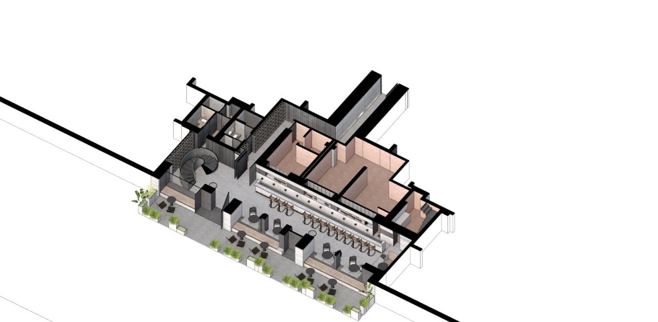 BIM建筑|威士忌酒吧 ：太原壶津威士忌酒吧 / JSPA Design卓汉建筑设计