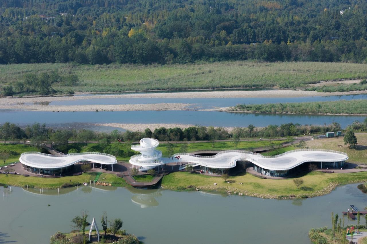 BIM建筑|凫岛 · 鲁家滩湿地公园商业服务中心 / MUDA 慕达建筑