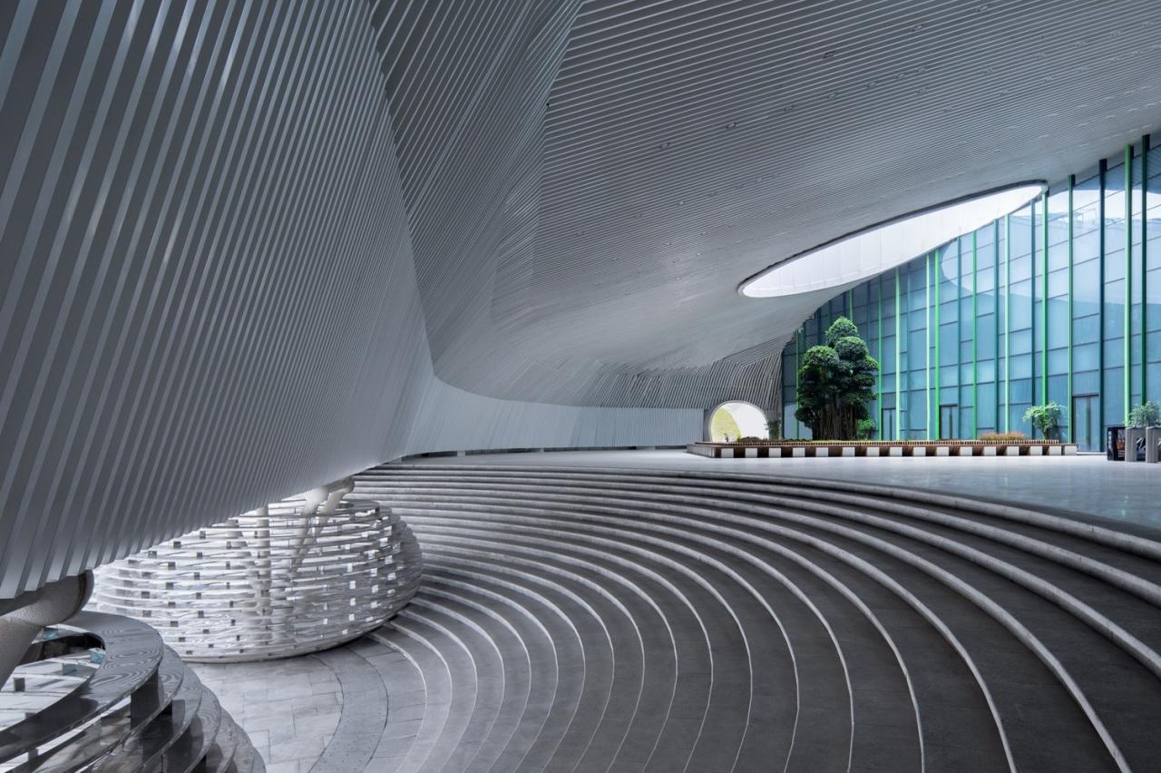 BIM建筑|四川雅安熊猫演艺中心 / 朱小地工作室