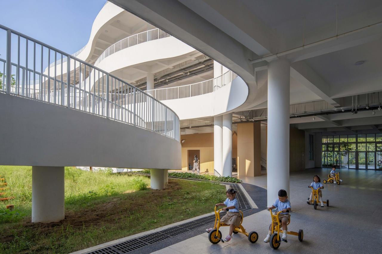 BIM建筑|无锡华星幼儿园 / 元秀万建筑事务所