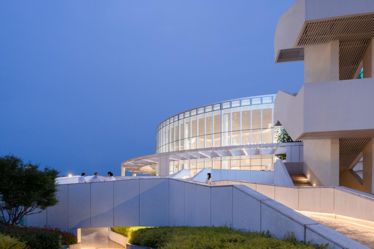 BIM建筑|武汉东西湖文化中心 / 中国院大器工作室