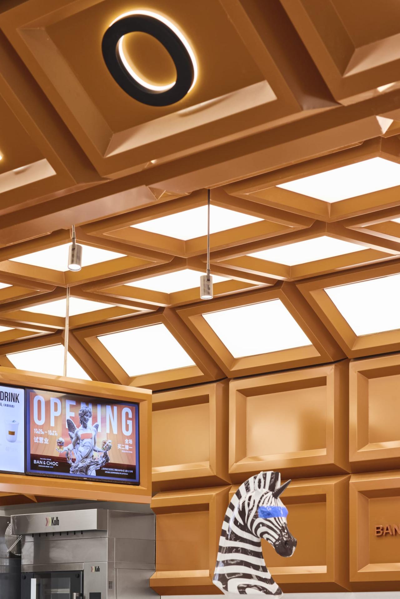 BIM建筑|斑马与巧BAN&CHOC上海凯德龙之梦全国首店 / WBS里外工作室