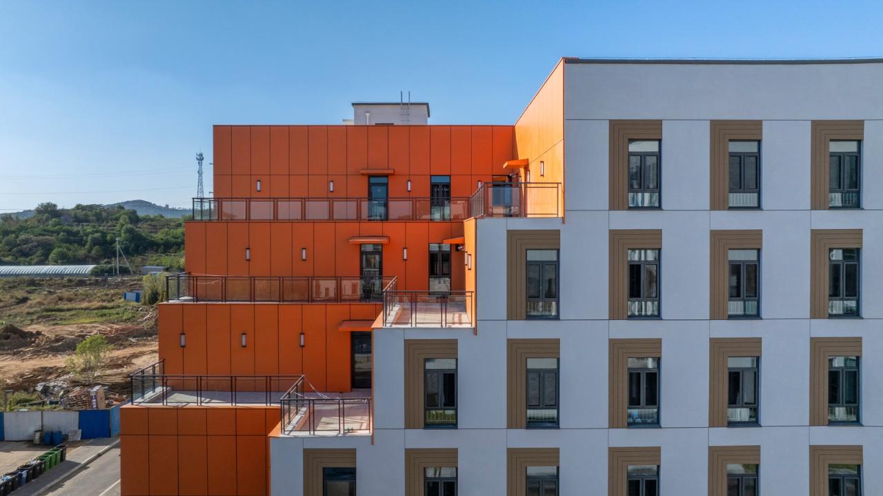 BIM建筑|烟台城市科技职业学院二期 / 超城建筑