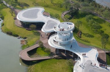 BIM建筑|凫岛 · 鲁家滩湿地公园商业服务中心 / MUDA 慕达建筑-BIM建筑网