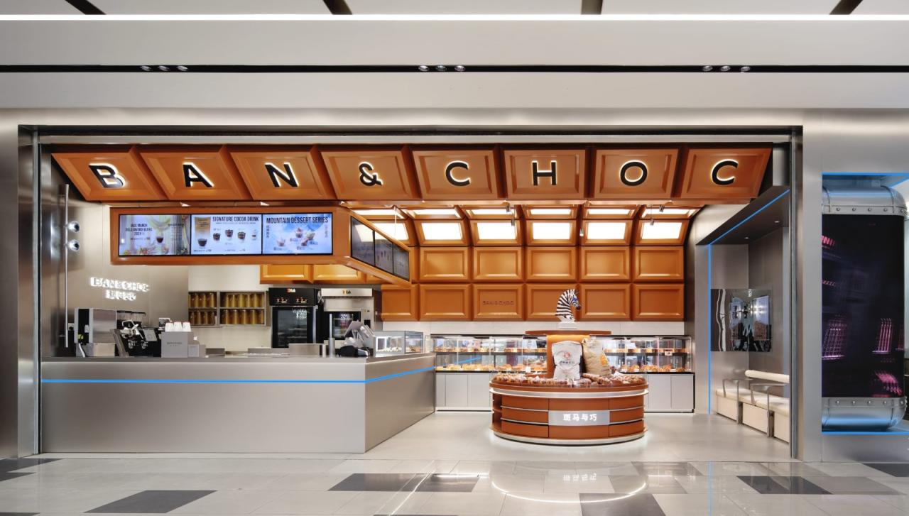 BIM建筑|斑马与巧BAN&CHOC上海凯德龙之梦全国首店 / WBS里外工作室