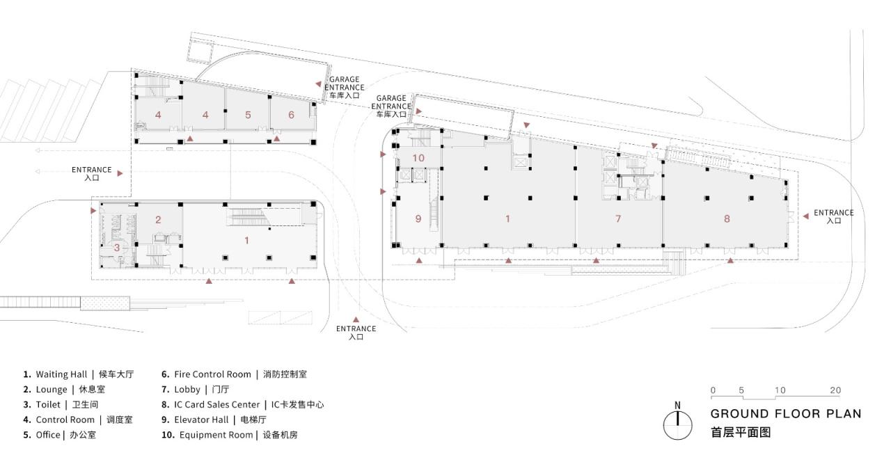 BIM建筑|自然的过客：杭州汽车西站公交枢纽站 / 浙江大学建筑设计研究院
