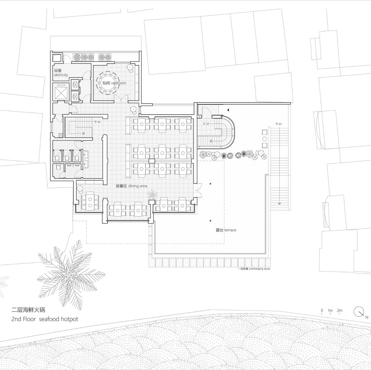BIM建筑|三亚西岛自建房商业改造 / 叠重建筑