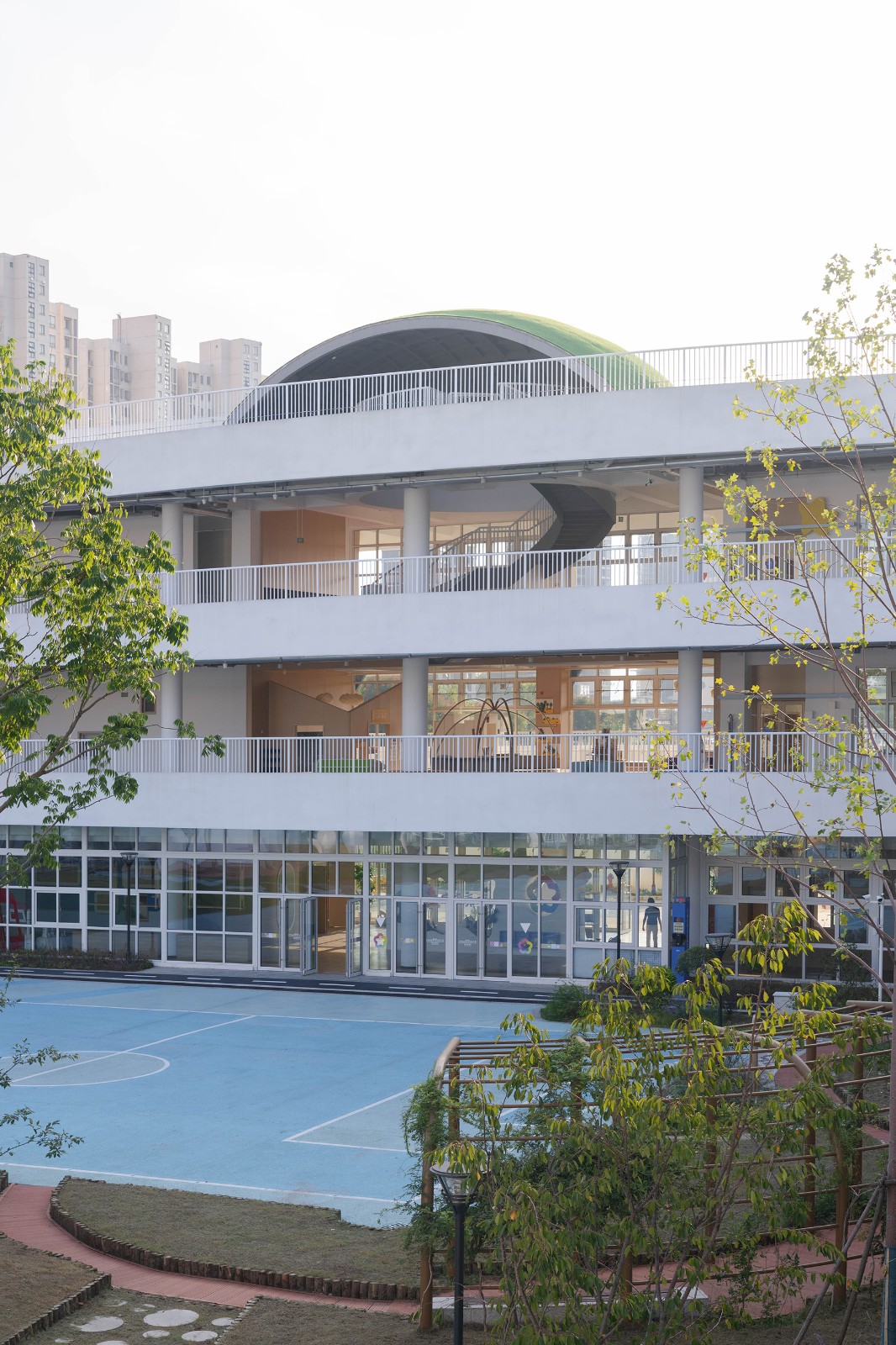 BIM建筑|无锡华星幼儿园 / 元秀万建筑事务所