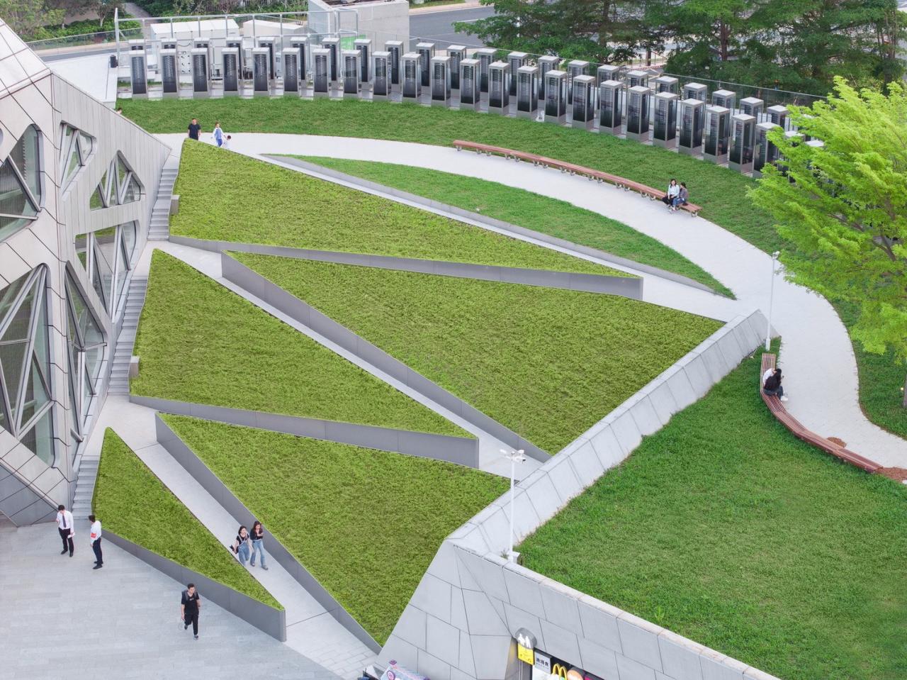 BIM建筑|大疆旗舰店 / 万社设计