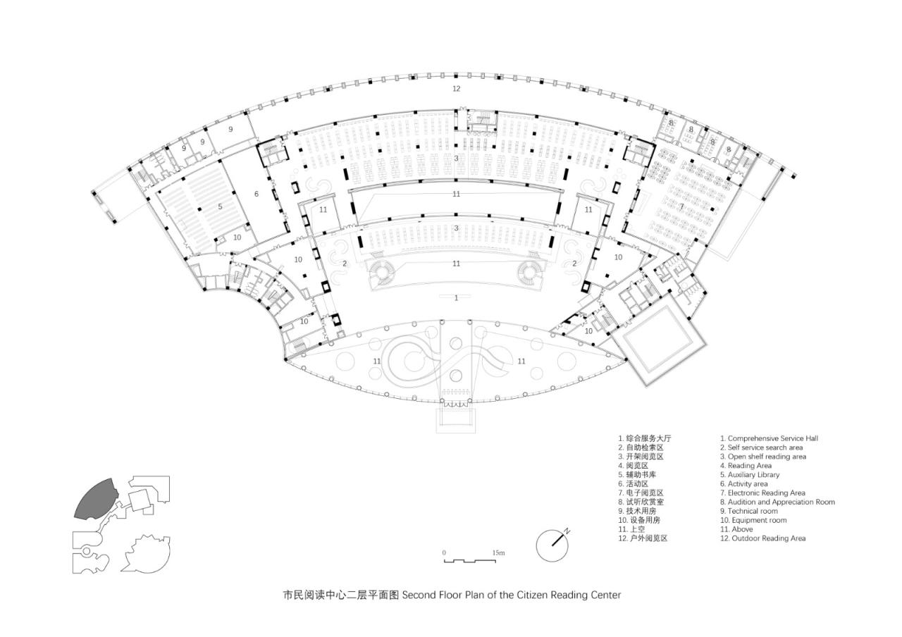 BIM建筑|武汉东西湖文化中心 / 中国院大器工作室