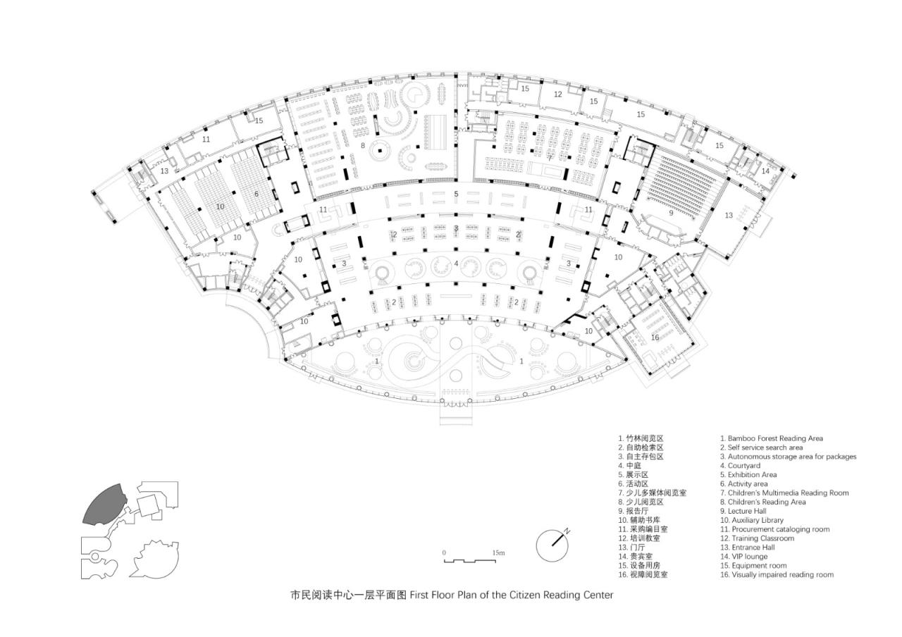 BIM建筑|武汉东西湖文化中心 / 中国院大器工作室