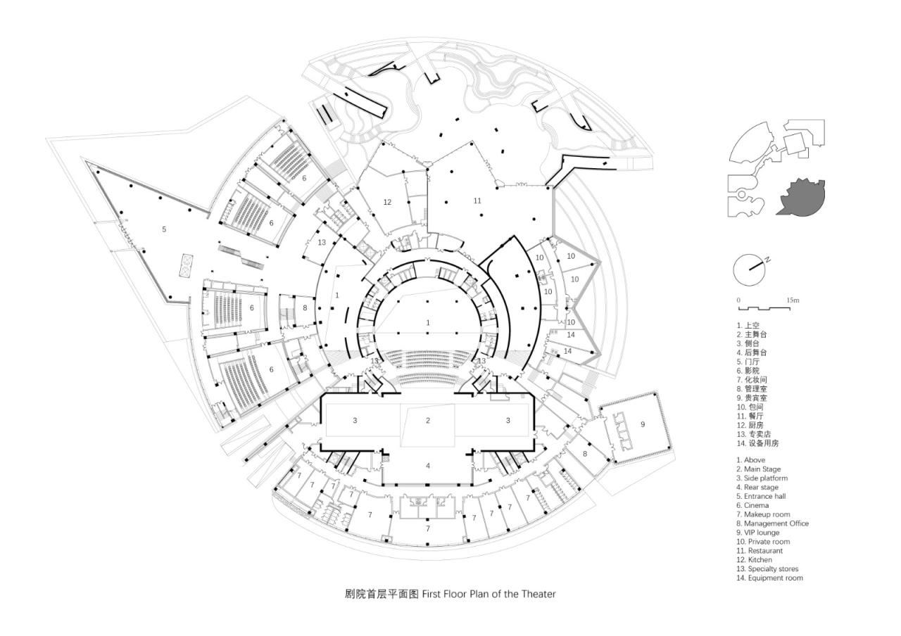 BIM建筑|武汉东西湖文化中心 / 中国院大器工作室