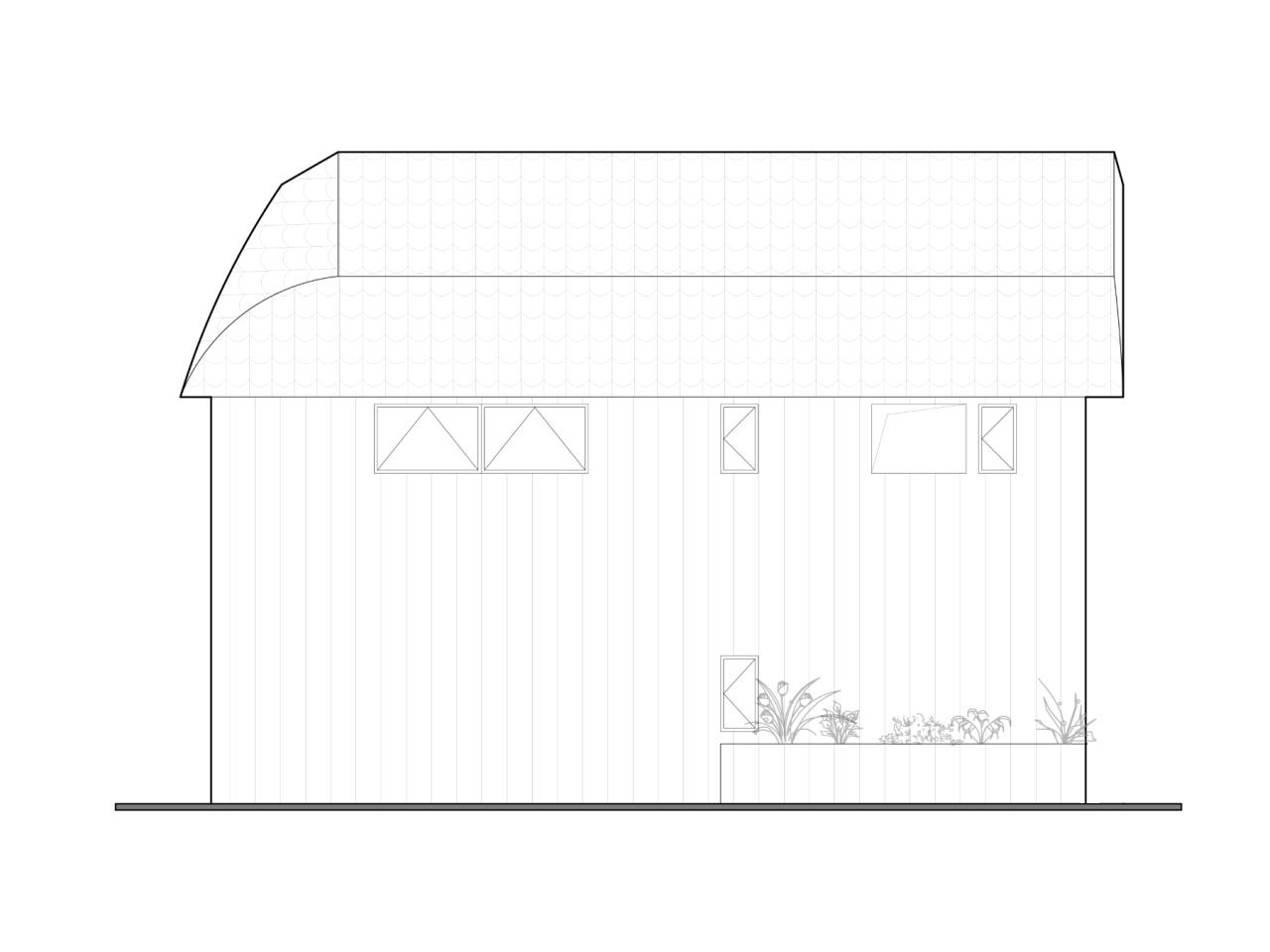 BIM建筑|何家村老年之家 / 由牧建筑