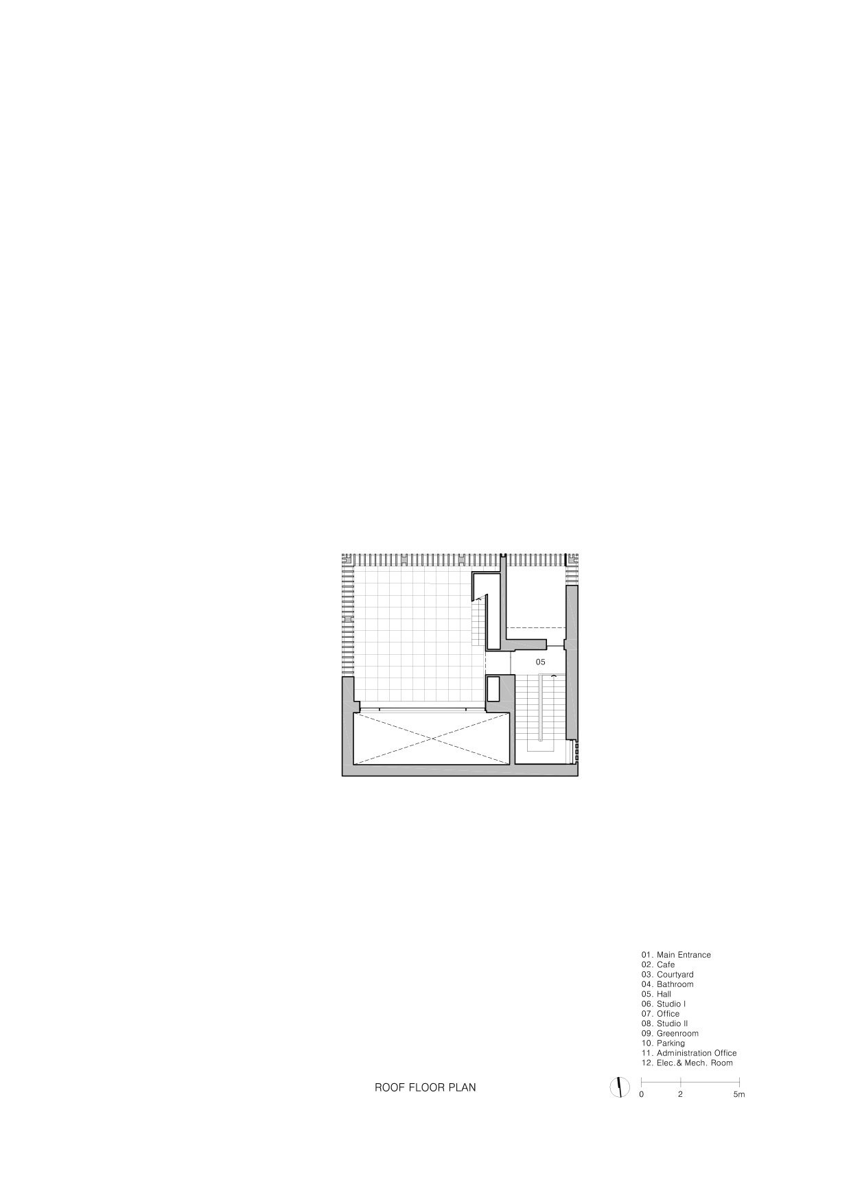 BIM建筑|Montage Hannam 电影工作室及总部 / stpmj