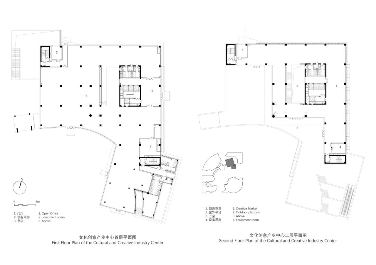 BIM建筑|武汉东西湖文化中心 / 中国院大器工作室