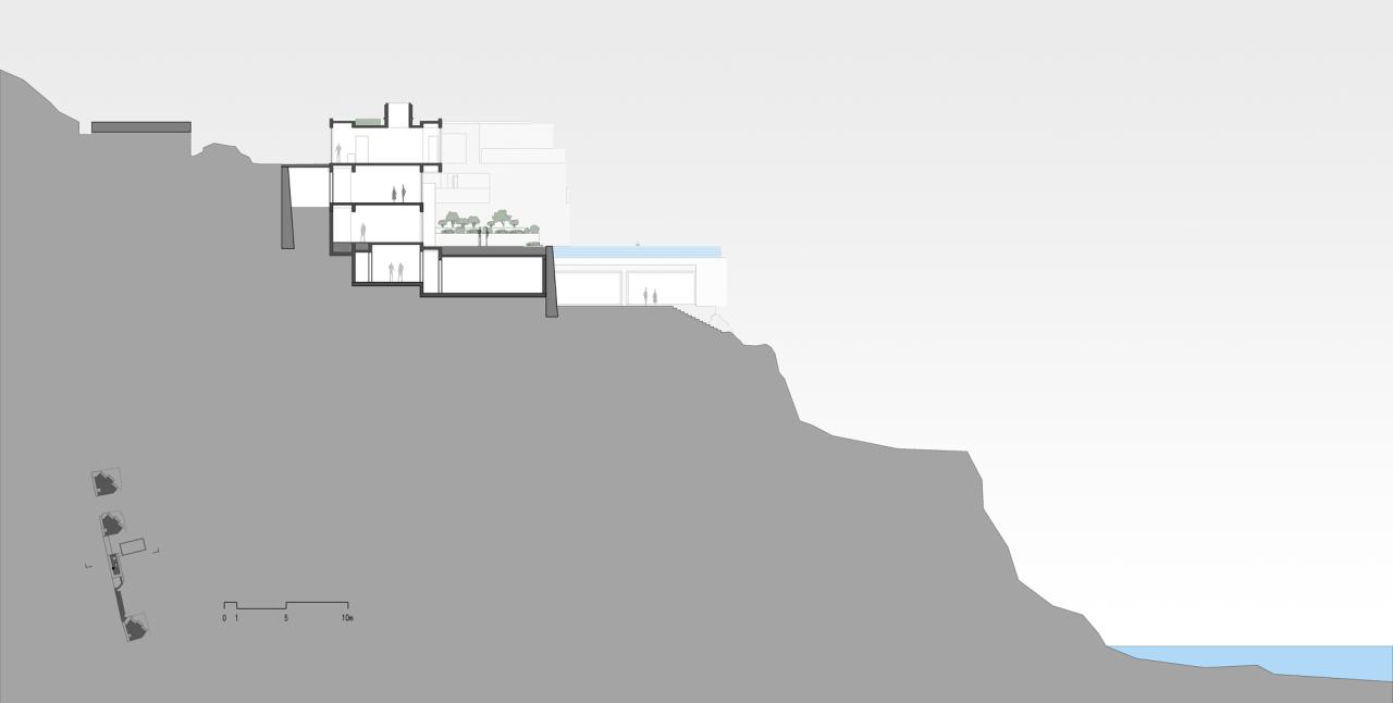 BIM建筑|嵊泗夕会悬崖酒店 / 亦风建筑
