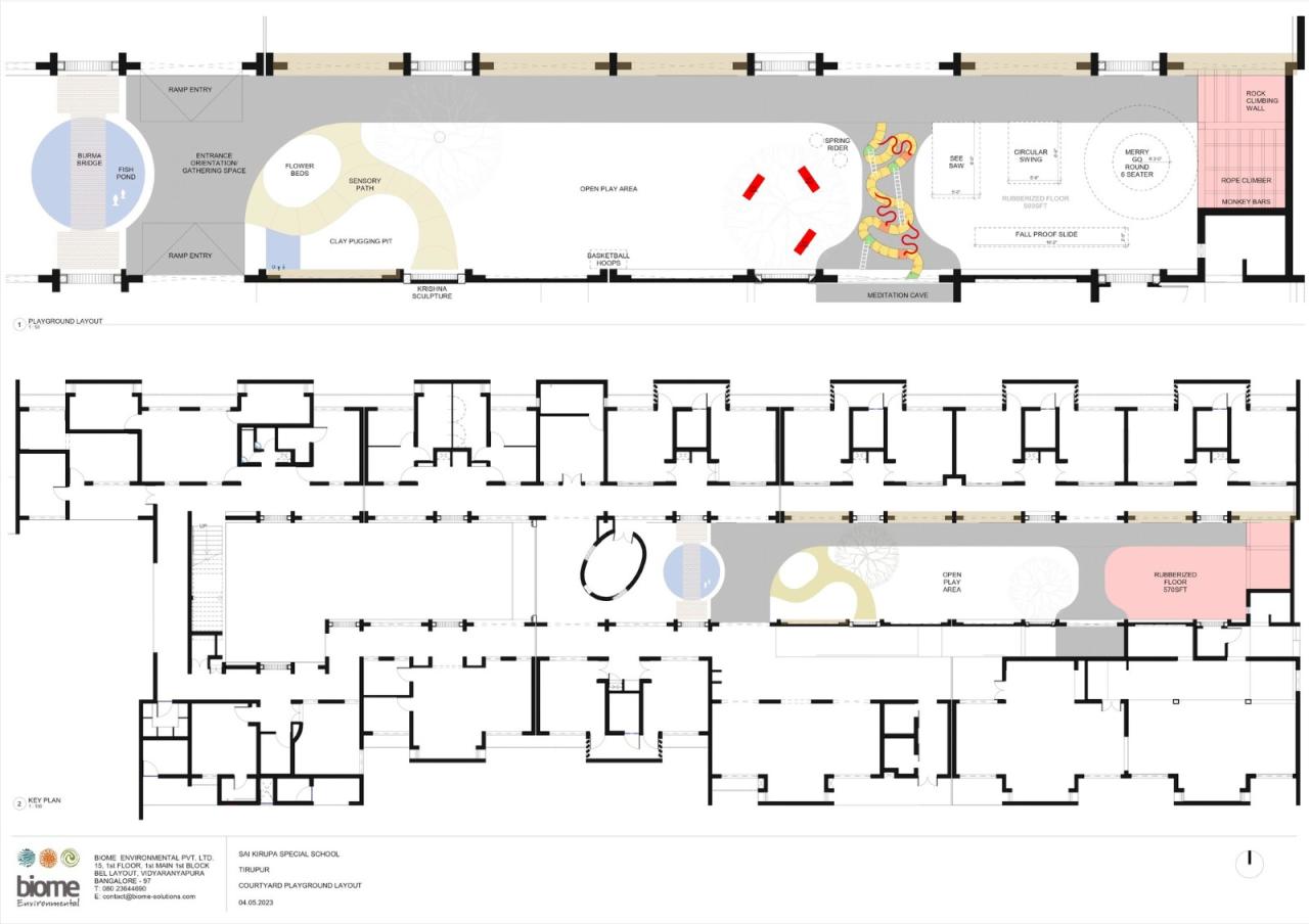 BIM建筑|Sai Kirupa 特殊学校 / Biome Environmental Solutions